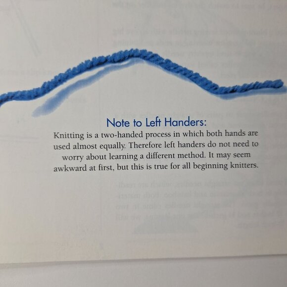 Learn To Knit Just One Day Easy Beginner Start School Needlework Guide Creative - Picture 5 of 11
